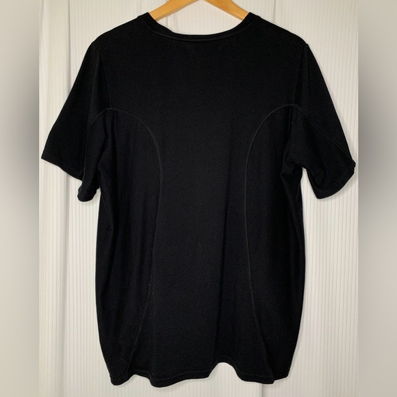 Decathlon - Black With White Printed Detail T-shirt - Medium - Picture 2 of 7